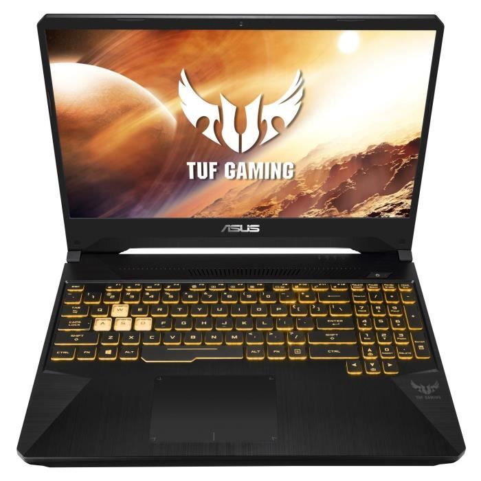 ASUS TUF565DV-AL125- 15,6″FHD – Ryzen 7-3750H- RAM 8Go – Stockage 512Go SSD – RTX 2060 6G – sans OS – PC Portable Gamer
