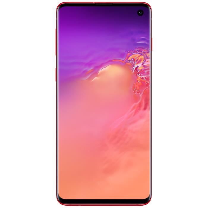 Samsung Galaxy S10+ 128 go Rouge – Double sim