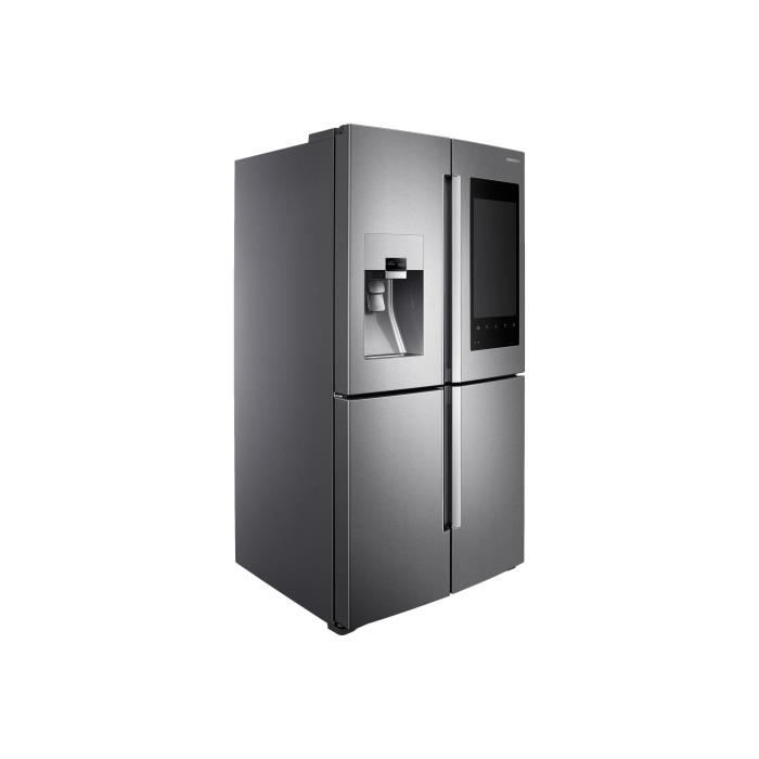Réfrigérateur-congélateur pose libre WiFi largeur : 90.8 cm profondeur : 73.3 cm Samsung Family Hub RF56M9540SR 3 d 13