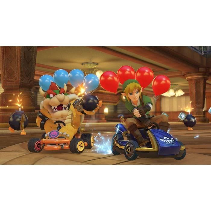 Pack Console Nintendo Switch Néons + Mario Kart 8 deluxe inclus en code de téléchargement