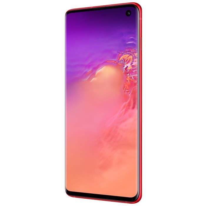 Samsung Galaxy S10+ 128 go Rouge – Double sim