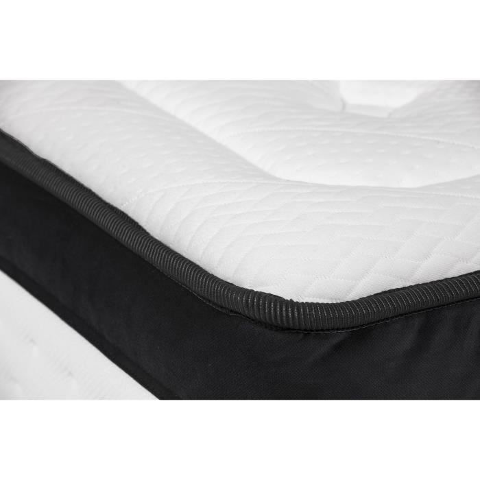 Matelas EMPIRE 180x200cm – 1 300 Ressorts – 27 cm – 5 zones – Équilibré