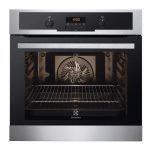 Four électrique encastrable chaleur pulsée multifonction-68L-Pyrolyse-A+-Inox  ELECTROLUX EEC44549OX –