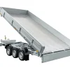 Remorque Benne Hydraulique à Trois Essieux UNITRAILER TASKER 600/3C 3500 KG