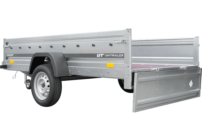 Remorque voiture simple essieu 264 x 150 Expert 2615
