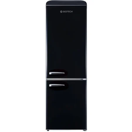 Réfrigérateur combiné vintage GEDTECH GCBV310BL – Noir – 310L – Classe E