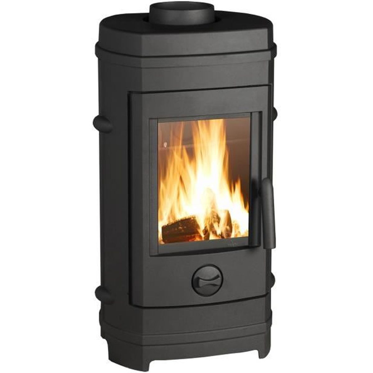 invicta remilly 7 kw poele a bois flamme verte 7