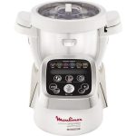 MOULINEX HF800A10 Robot cuiseur Companion – 4,5 L – Blanc