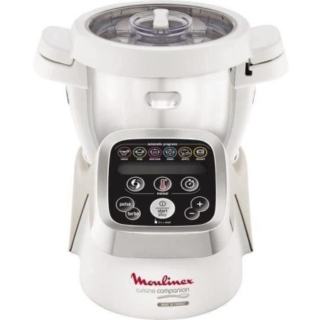 MOULINEX HF800A10 Robot cuiseur Companion – 4,5 L – Blanc