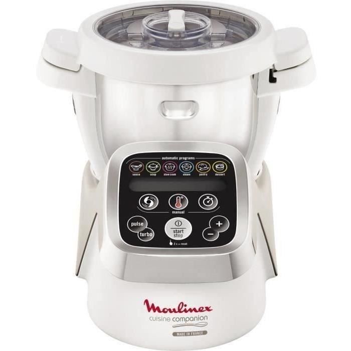 MOULINEX HF800A10 Robot cuiseur Companion – 4,5 L – Blanc 5 moulinex hf800a10 robot cuiseur companion 4 5 l