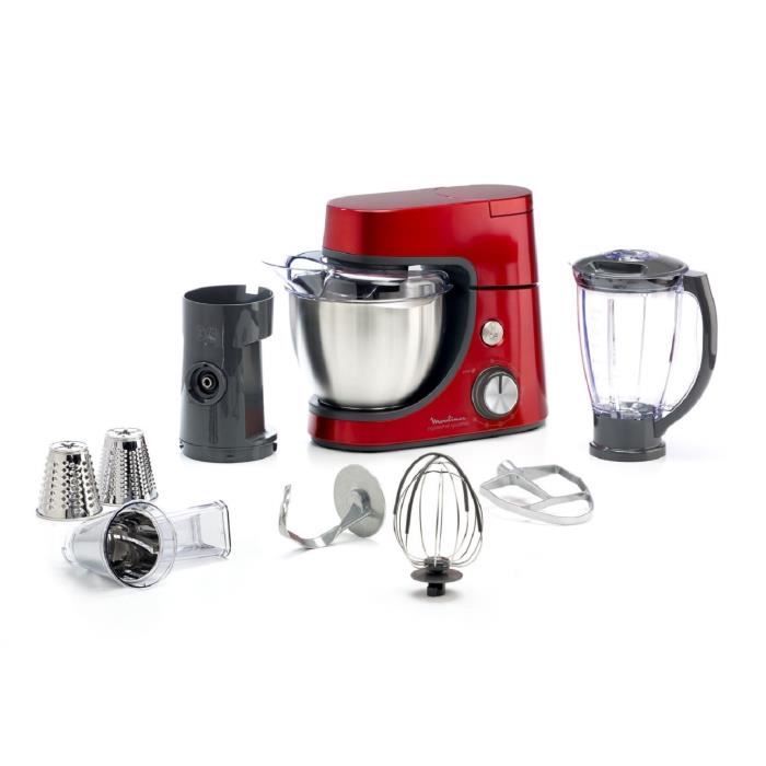 MOULINEX QA512G10 Robot pâtissier MGC + 2 accessoires 12 moulinex qa512g10 robot patissier mgc 2 accessoi
