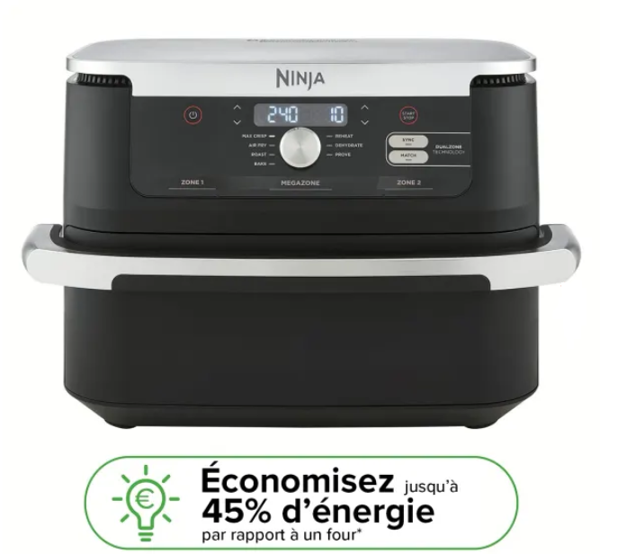 Friteuse sans huile Ninja Foodi Flex 10,4 L AF500EU 10 nj