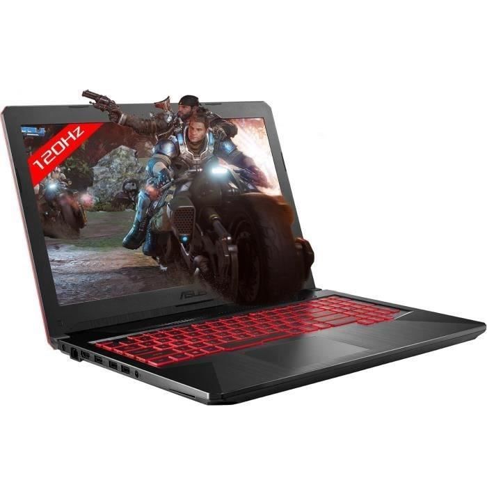 ASUS TUF504GE-GZ787 – 15.6″FHD – i5-8300H – RAM 8Go – Stockage 128Go SSD + 1ToHDD – GTX1050Ti 2Go – Sans windows 5 pc portable gamer asus tuf504ge gz787 15 6 fhd