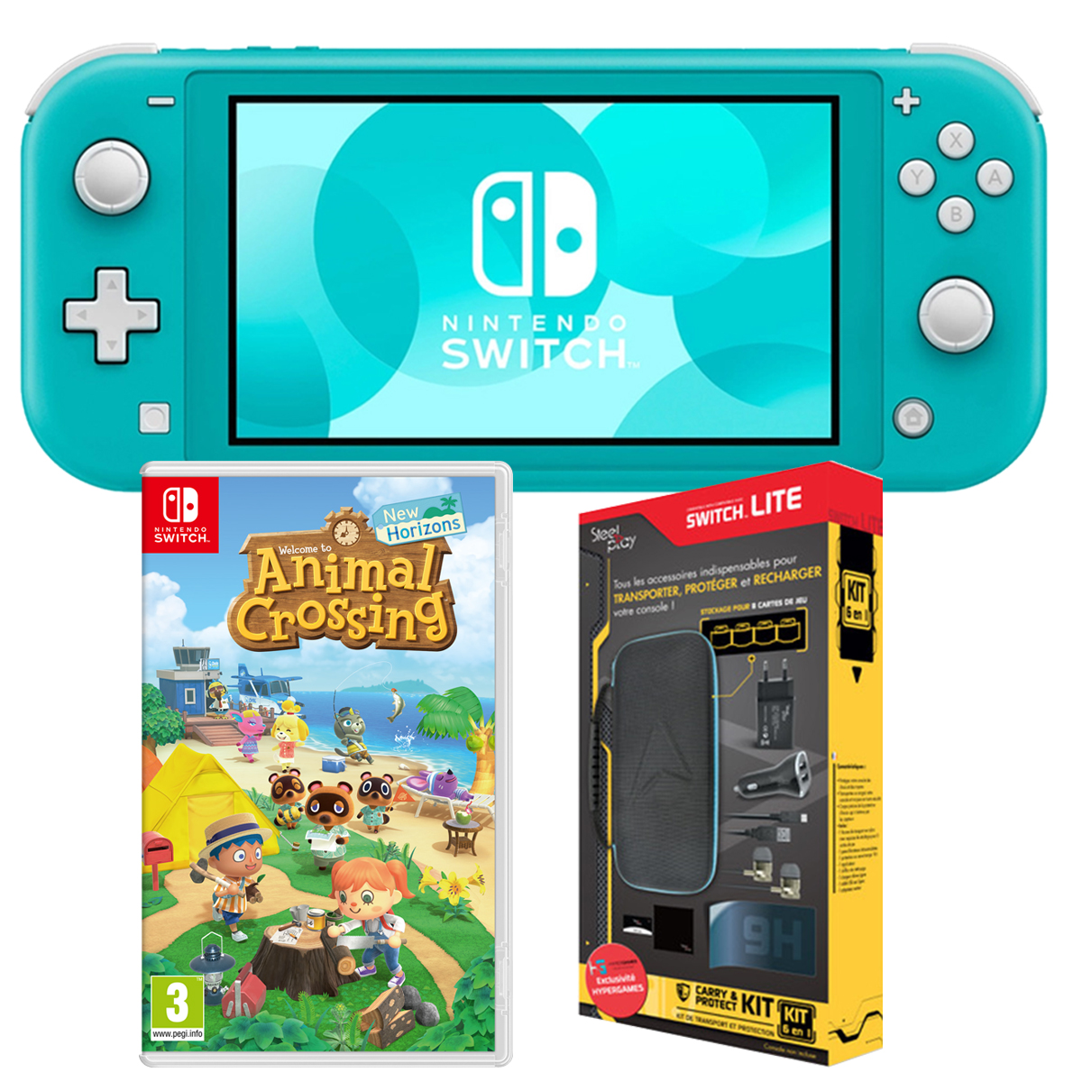 Console Switch Lite Turquoise + Jeu Switch Mario Kart 8 Deluxe 11 telechargement 2 2