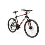 Vélo VTT Tout Terrain FOX 26&Prime; Moma Bikes, double disque et suspension