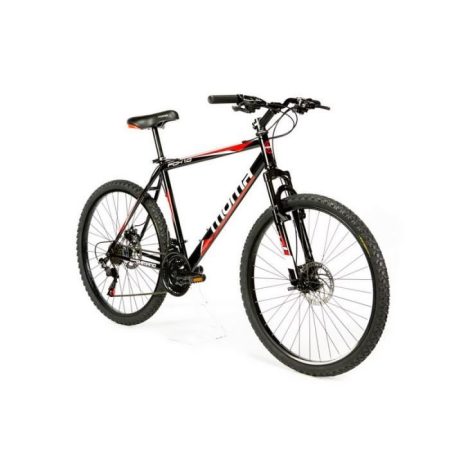 Vélo VTT Tout Terrain FOX 26&Prime; Moma Bikes, double disque et suspension