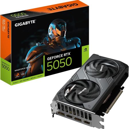 GIGABYTE GeForce RTX 5050 WINDFORCE OC 8G Carte Graphique - 8GB GDDR6