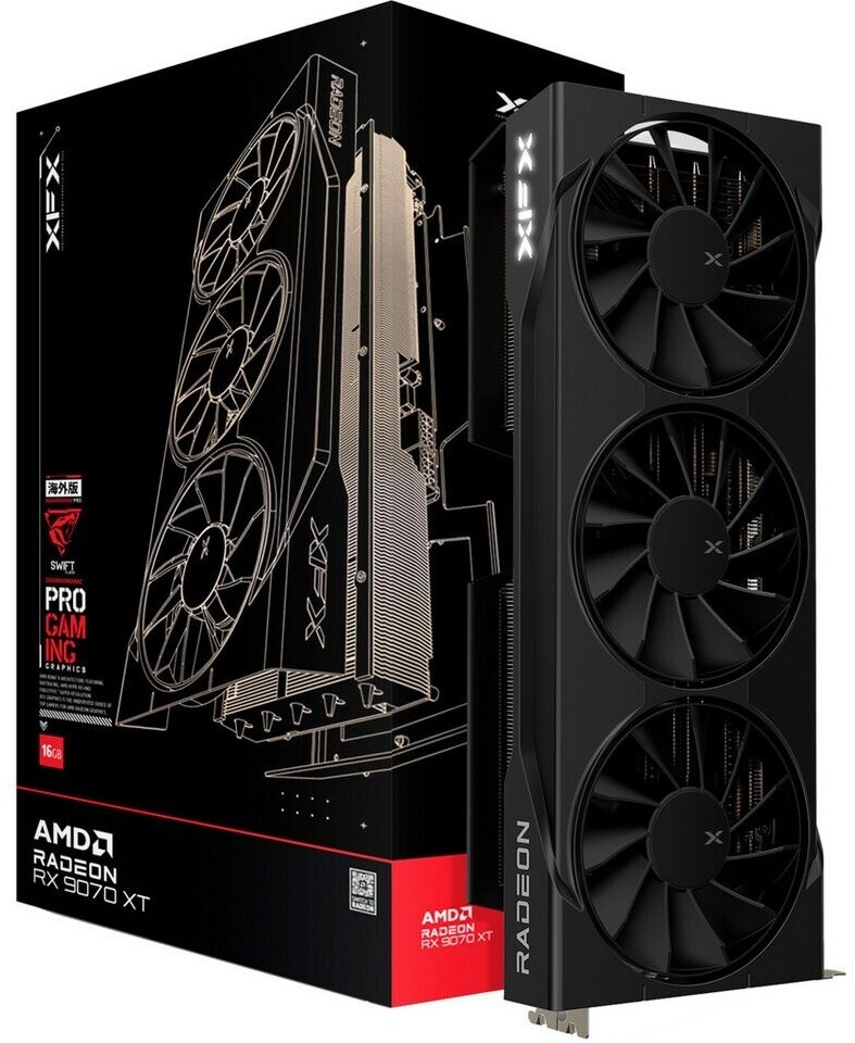xfx radeon rx 9070 xt swift