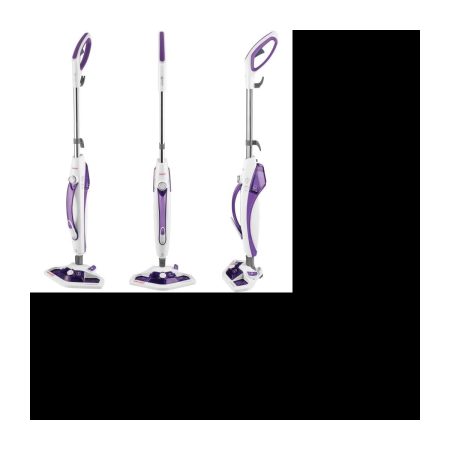 Nettoyeur à main +Balai vapeur – autonomie illimitée – 1500W – prêt en 15 sec – Violet