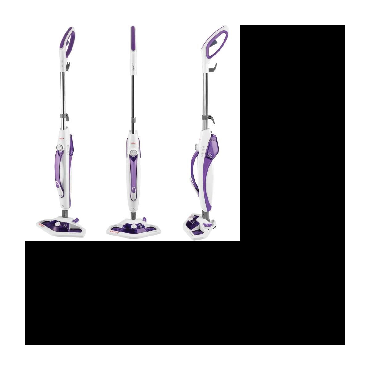 Nettoyeur à main +Balai vapeur – autonomie illimitée – 1500W – prêt en 15 sec – Violet 4 merchant fixed 2925 1780382179