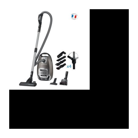 Aspirateur Avec Sac Capacité 4,5L 750W Accessoires Spéciaux Poils d’Animaux et Voiture Rowenta RO6466EA Silence Force Home & Car Pro