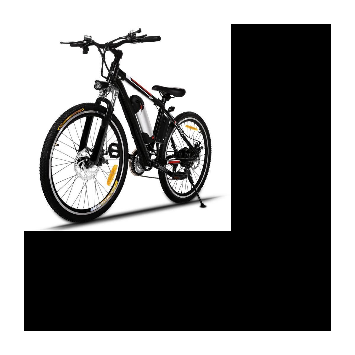 Vélo électrique de montagne roues de 26 pouces jante alliage d’aluminium Double couche – Noir 10 merchant fixed 3041 1780346940