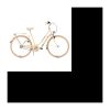 Vélo de ville 28 » Casino beige TC 53cm 3V KS Cycling