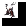 Vélo Biking spinning d&rsquo;Exercice d&rsquo;Intérieur d&rsquo;appartement Cyclisme Vélo Stationnaire Maison Entraînement Gym Cardio OT018R