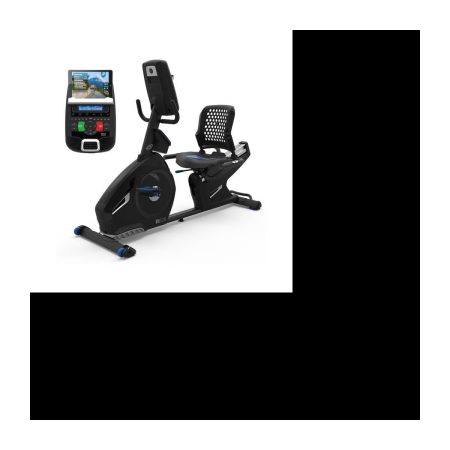 Vélo semi-allongé Nautilus Noir connecté R628