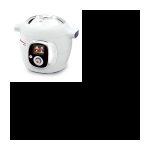 MOULINEX CE704110 Multicuiseur intelligent Cookeo avec 100 recettes préprogrammées – 6 L – Blanc