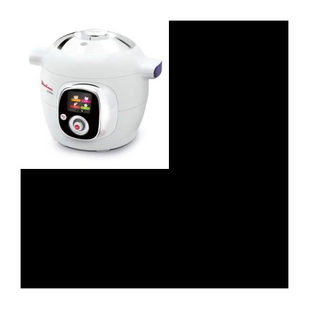 MOULINEX CE704110 Multicuiseur intelligent Cookeo avec 100 recettes préprogrammées – 6 L – Blanc
