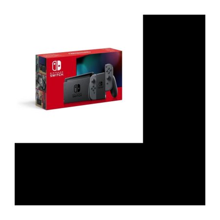 Console Nintendo Switch avec une paire de Joy-Con grises : Nouvelle version, Meilleure autonomie