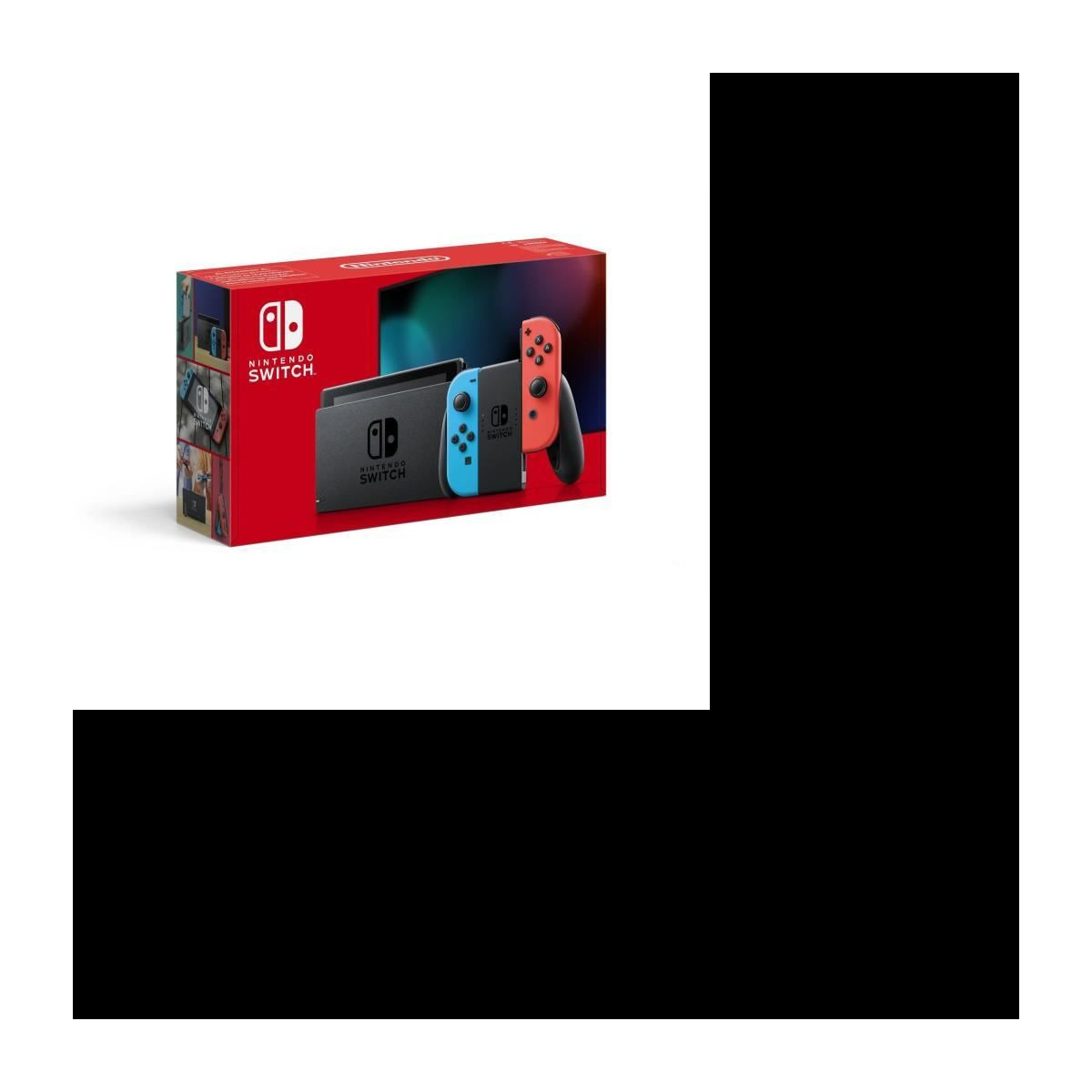 Console Nintendo Switch Néon: Nouvelle version, Meilleure autonomie – avec un Joy-Con bleu néon et un Joy-Con rouge néon 7 merchant fixed 3118 1780346910