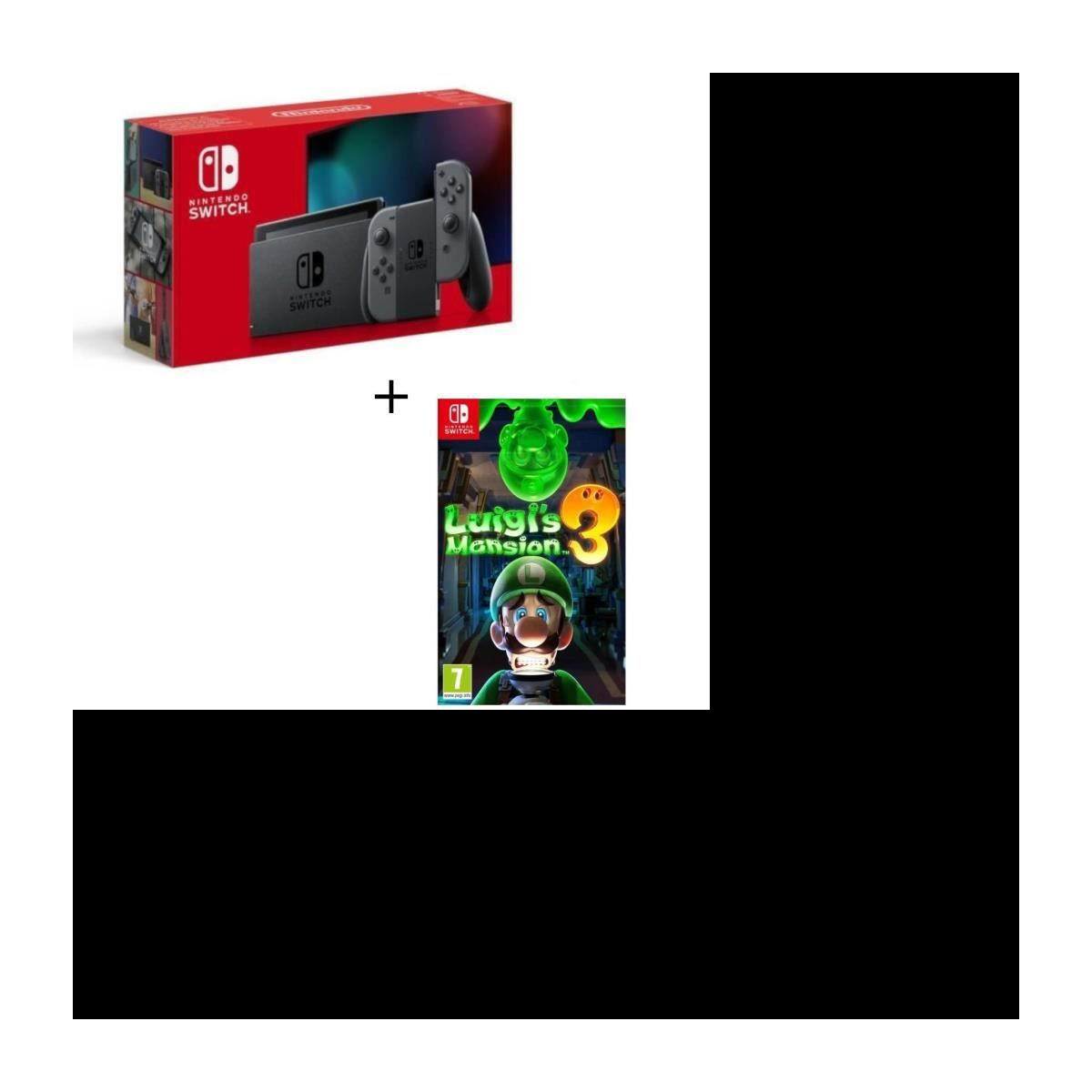 Pack Nintendo Switch Grise + Luigi’s Mansion 3 10 merchant fixed 3124 1780346907