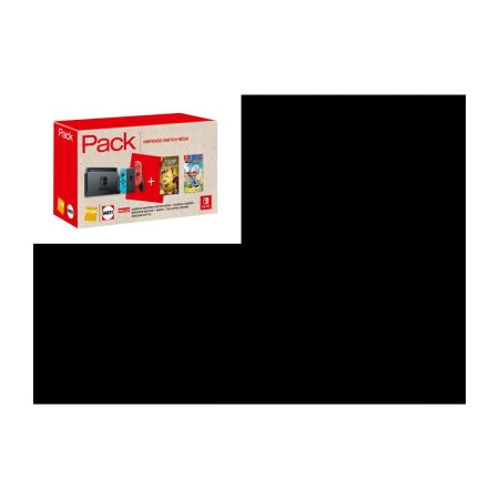 Pack Nintendo Switch Néon + Mario et Les Lapins Crétins Kingdom Battle + Rayman Legends: Definitive Edition