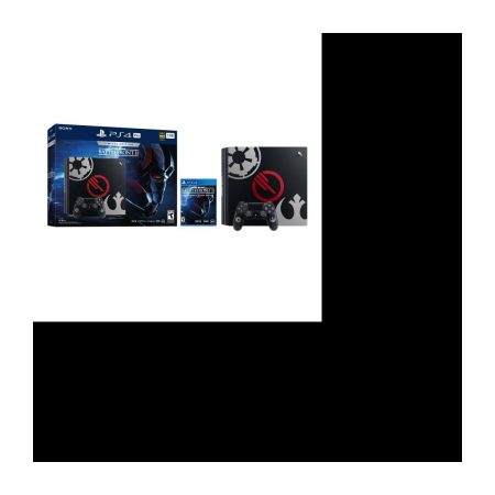 PlayStation 4 Pro Limited Edition Star Wars Battlefront ll Bundle console de jeux 4K HDR 1 To HDD noir de jais Star Wars…