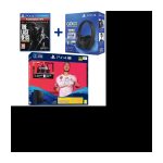 PS4 Pro 1To Noire + FIFA 20 + The Last of Us Remastered PSHits + Casque Sans-Fil GOLD Noir PS4/PSVR + Voucher Fortnite