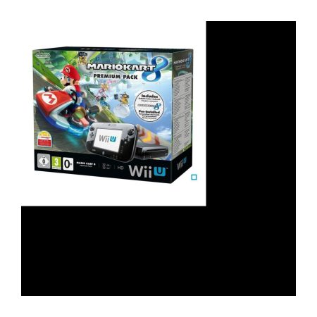 Wii U + Mario Kart 8 Préinstallé – Pack Premium