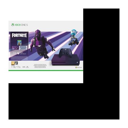 Xbox One S 1 To Fortnite + 1 mois d’essai au Xbox Live Gold et 1 mois d’essai aux services XBOX Gamepass