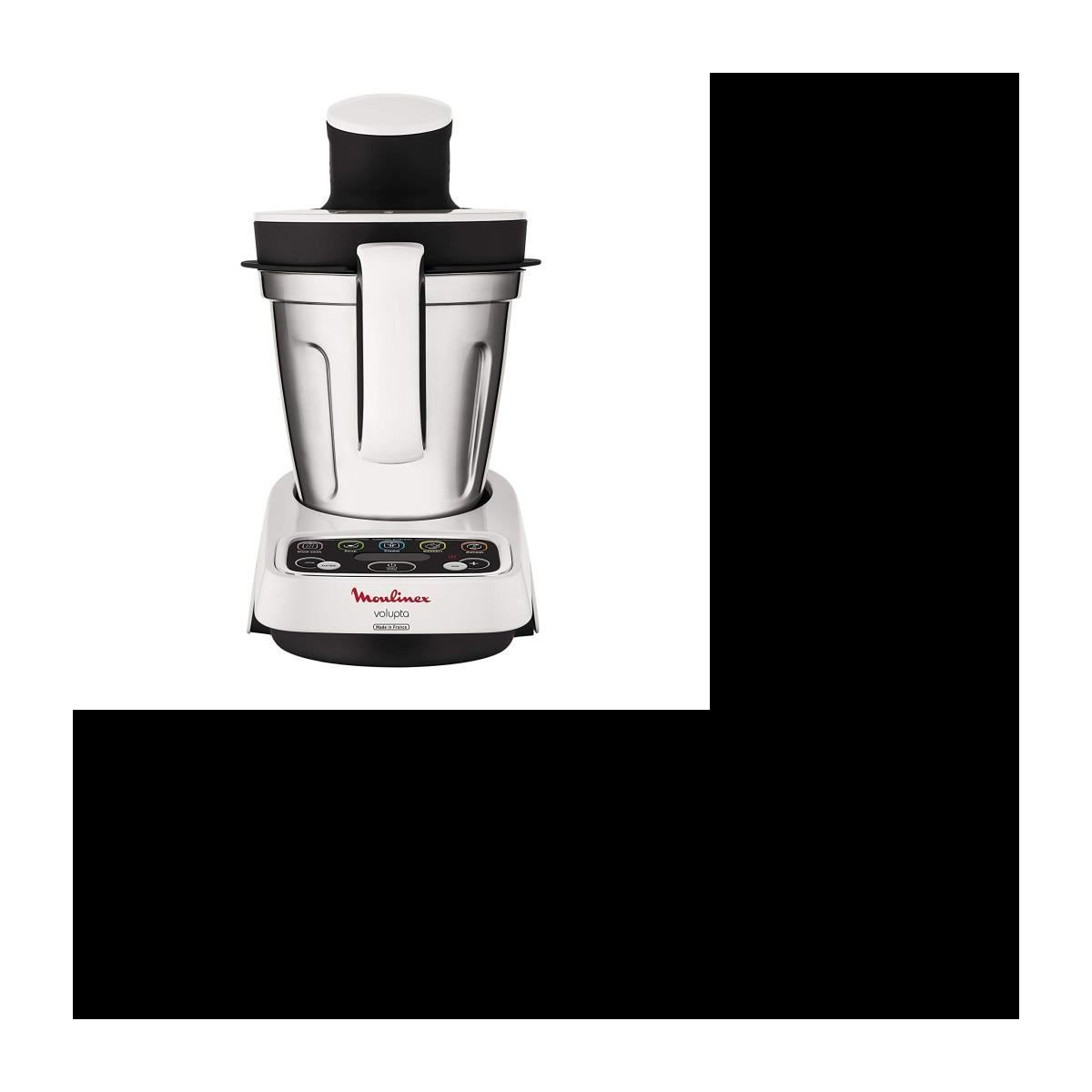 MOULINEX VOLUPTA HF404110 – Robot culinaire de réchauffage – 1000 W – 100 recettes – Programmes automatiques 2 merchant fixed 3262 1780346835