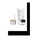 Blender MOULINEX SOUP&PLUS GRIS 1100 W AVEC PANIER VAPEUR INOX