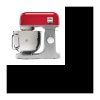 KENWOOD Robot pâtissier KMX750RD – 1000 W – 5 L – Rouge