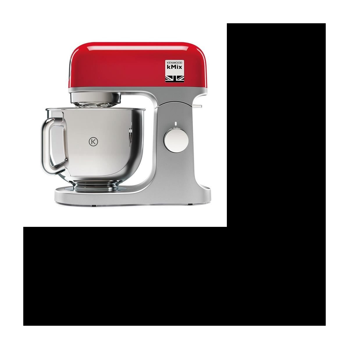 KENWOOD Robot pâtissier KMX750RD – 1000 W – 5 L – Rouge 7 merchant fixed 3580 1780346778