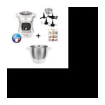 Robot cuiseur MOULINEX Companion HF800A10 + Bol Supplémentaire XF380E11