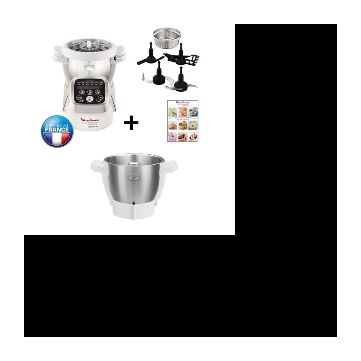 Robot cuiseur MOULINEX Companion HF800A10 + Bol Supplémentaire XF380E11 6 merchant fixed 3627 1780346775
