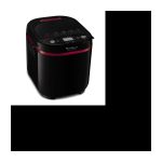 Machine à pain MOULINEX 1kg – 17 programmes, coloris noir et pourpre – OW220830