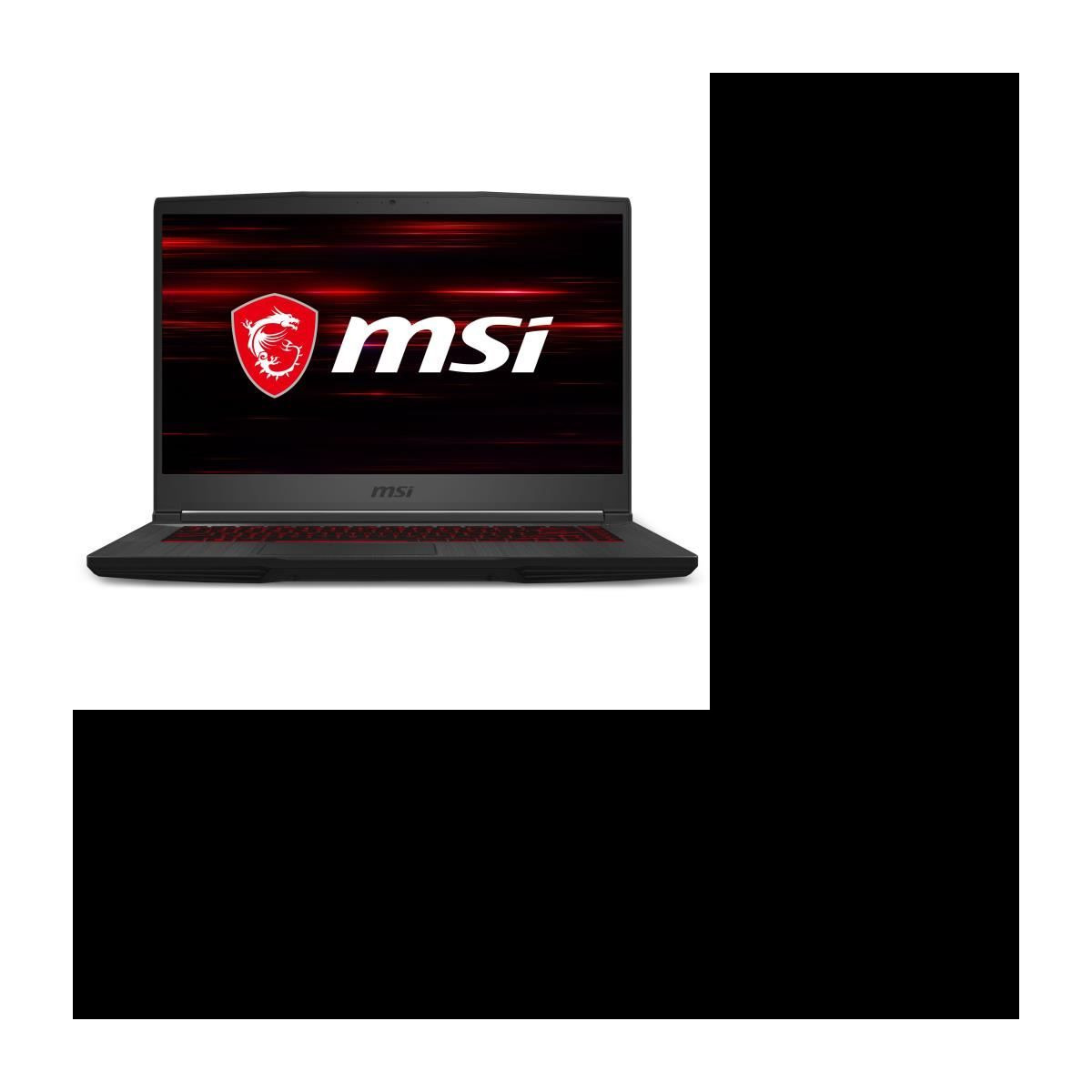 MSI PC Portable – GF65 Thin 9SE-225FR – 15,6″ FHD – Core i7-9750H – RAM 8Go – Stockage 512Go SSD – RTX 6 merchant fixed 3843 1780346327