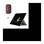 Microsoft Surface Go 4Go RAM 64Go SSD + Souris bordeaux