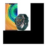 HUAWEI Mate 30 Pro Silver 256 Go (Services Google non intégrés) + Montre GT Dark Green