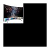 SAMSUNG UE65RU7372 TV LED 4K UHD 163 cm (65&Prime;) – Ecran Incurvé – SMART TV – 3 x HDMI – 2 x USB – Classe